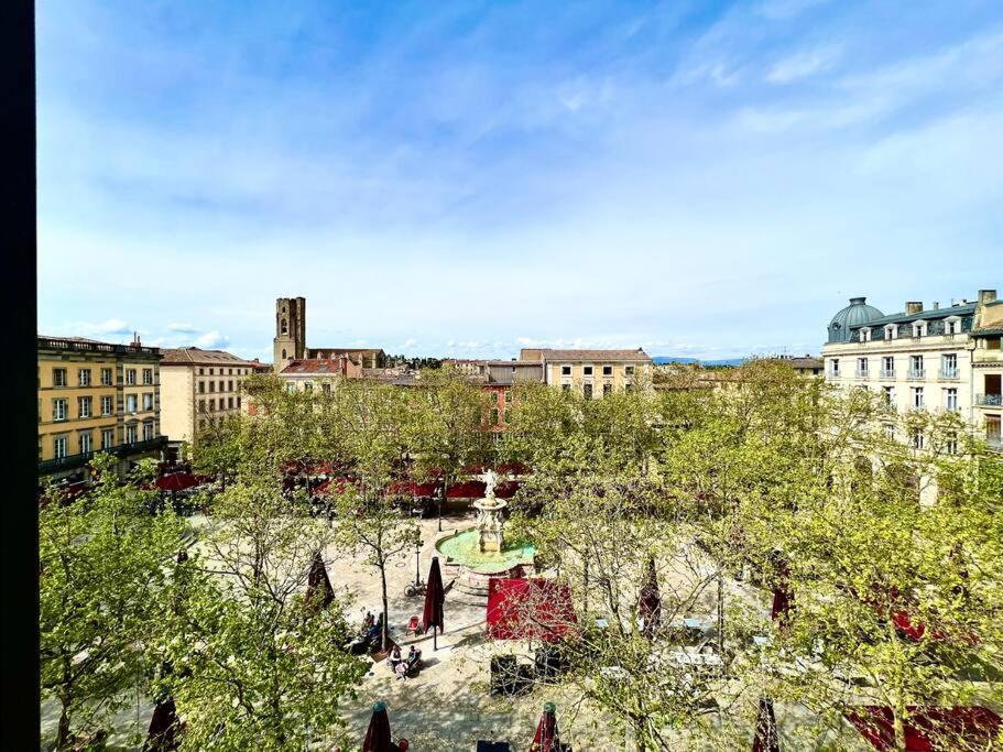 O Ma Tre, Clim, Wifi, Vue Imprenable Lejlighed Carcassonne Eksteriør billede